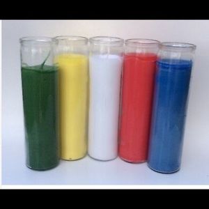 7 Day Elemental Prayer Candle set